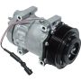 Universal Air Conditioning CO 7681 A/C Compressor -- Sanden SD7H15 Compressor Assembly