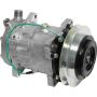 Universal Air Conditioning CO 8034 A/C Compressor -- Sanden SD7H15 Compressor Assembly