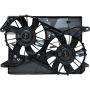 Universal Air Conditioning FA 50039C Dual Radiator and Condenser Fan Assembly -- Radiator-Condenser Fan Assy