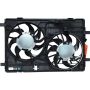 Universal Air Conditioning FA 50051C Dual Radiator and Condenser Fan Assembly -- Radiator-Condenser Fan Assy