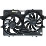 Universal Air Conditioning FA 50073C Dual Radiator and Condenser Fan Assembly -- Radiator-Condenser Fan Assy