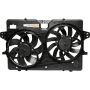 Universal Air Conditioning FA 50074C Dual Radiator and Condenser Fan Assembly -- Radiator-Condenser Fan Assy