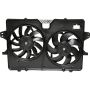 Universal Air Conditioning FA 50074C Dual Radiator and Condenser Fan Assembly -- Radiator-Condenser Fan Assy