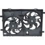 Universal Air Conditioning FA 50083C Dual Radiator and Condenser Fan Assembly -- Radiator-Condenser Fan Assy