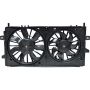 Universal Air Conditioning FA 50094C Dual Radiator and Condenser Fan Assembly -- Radiator-Condenser Fan Assy