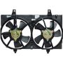 Universal Air Conditioning FA 50143C Dual Radiator and Condenser Fan Assembly -- Radiator-Condenser Fan Assy