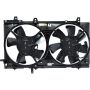 Universal Air Conditioning FA 50153C Dual Radiator and Condenser Fan Assembly -- Radiator-Condenser Fan Assy