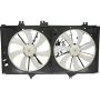 Universal Air Conditioning FA 50167C Dual Radiator and Condenser Fan Assembly -- Radiator-Condenser Fan Assy