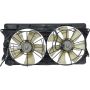 Universal Air Conditioning FA 50170C Dual Radiator and Condenser Fan Assembly -- Radiator-Condenser Fan Assy