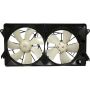 Universal Air Conditioning FA 50170C Dual Radiator and Condenser Fan Assembly -- Radiator-Condenser Fan Assy