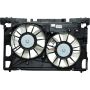 Universal Air Conditioning FA 50173C Dual Radiator and Condenser Fan Assembly -- Radiator-Condenser Fan Assy