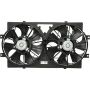 Universal Air Conditioning FA 50193C Dual Radiator and Condenser Fan Assembly -- Radiator-Condenser Fan Assy
