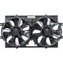 Universal Air Conditioning FA 50193C Dual Radiator and Condenser Fan Assembly -- Radiator-Condenser Fan Assy