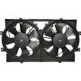 Universal Air Conditioning FA 50193C Dual Radiator and Condenser Fan Assembly -- Radiator-Condenser Fan Assy
