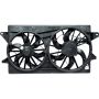 Universal Air Conditioning FA 50203C Dual Radiator and Condenser Fan Assembly -- Radiator-Condenser Fan Assy