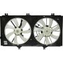 Universal Air Conditioning FA 50235C Dual Radiator and Condenser Fan Assembly -- Radiator-Condenser Fan Assy