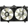 Universal Air Conditioning FA 50256C Dual Radiator and Condenser Fan Assembly -- Radiator-Condenser Fan Assy
