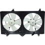 Universal Air Conditioning FA 50256C Dual Radiator and Condenser Fan Assembly -- Radiator-Condenser Fan Assy