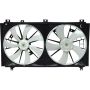 Universal Air Conditioning FA 50260C Dual Radiator and Condenser Fan Assembly -- Radiator-Condenser Fan Assy