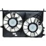 Universal Air Conditioning FA 50264C Dual Radiator and Condenser Fan Assembly -- Radiator-Condenser Fan Assy