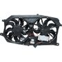 Universal Air Conditioning FA 50266C Dual Radiator and Condenser Fan Assembly -- Radiator-Condenser Fan Assy