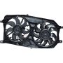 Universal Air Conditioning FA 50266C Dual Radiator and Condenser Fan Assembly -- Radiator-Condenser Fan Assy