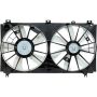 Universal Air Conditioning FA 50273C Dual Radiator and Condenser Fan Assembly -- Radiator-Condenser Fan Assy