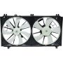 Universal Air Conditioning FA 50273C Dual Radiator and Condenser Fan Assembly -- Radiator-Condenser Fan Assy
