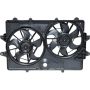Universal Air Conditioning FA 50274C Dual Radiator and Condenser Fan Assembly -- Radiator-Condenser Fan Assy