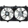 Universal Air Conditioning FA 50276C Dual Radiator and Condenser Fan Assembly -- Radiator-Condenser Fan Assy