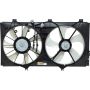 Universal Air Conditioning FA 50277C Dual Radiator and Condenser Fan Assembly -- Radiator-Condenser Fan Assy