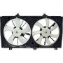 Universal Air Conditioning FA 50278C Dual Radiator and Condenser Fan Assembly -- Radiator-Condenser Fan Assy