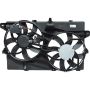 Universal Air Conditioning FA 50283C Dual Radiator and Condenser Fan Assembly -- Radiator-Condenser Fan Assy
