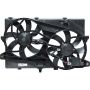 Universal Air Conditioning FA 50283C Dual Radiator and Condenser Fan Assembly -- Radiator-Condenser Fan Assy