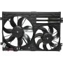 Universal Air Conditioning FA 50286C Dual Radiator and Condenser Fan Assembly -- Radiator-Condenser Fan Assy