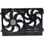 Universal Air Conditioning FA 50286C Dual Radiator and Condenser Fan Assembly -- Radiator-Condenser Fan Assy