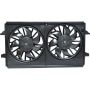 Universal Air Conditioning FA 50291C Dual Radiator and Condenser Fan Assembly -- Radiator-Condenser Fan Assy