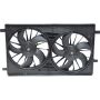 Universal Air Conditioning FA 50292C Dual Radiator and Condenser Fan Assembly -- Radiator-Condenser Fan Assy
