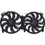 Universal Air Conditioning FA 50296C Dual Radiator and Condenser Fan Assembly -- Radiator-Condenser Fan Assy