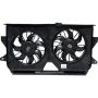 Universal Air Conditioning FA 50297C Dual Radiator and Condenser Fan Assembly -- Radiator-Condenser Fan Assy