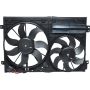 Universal Air Conditioning FA 50304C Dual Radiator and Condenser Fan Assembly -- Radiator-Condenser Fan Assy