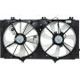 Universal Air Conditioning FA 50311C Dual Radiator and Condenser Fan Assembly -- Radiator-Condenser Fan Assy