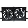 Universal Air Conditioning FA 50334C Dual Radiator and Condenser Fan Assembly -- Radiator-Condenser Fan Assy