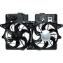 Universal Air Conditioning FA 50335C Dual Radiator and Condenser Fan Assembly -- Radiator-Condenser Fan Assy