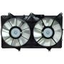 Universal Air Conditioning FA 50339C Dual Radiator and Condenser Fan Assembly -- Radiator-Condenser Fan Assy