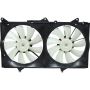 Universal Air Conditioning FA 50339C Dual Radiator and Condenser Fan Assembly -- Radiator-Condenser Fan Assy