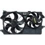 Universal Air Conditioning FA 50344C Dual Radiator and Condenser Fan Assembly -- Radiator-Condenser Fan Assy