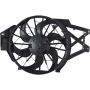 Universal Air Conditioning FA 50347C Dual Radiator and Condenser Fan Assembly -- Radiator-Condenser Fan Assy