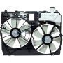 Universal Air Conditioning FA 50350C Dual Radiator and Condenser Fan Assembly -- Radiator-Condenser Fan Assy