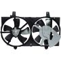 Universal Air Conditioning FA 50353C Dual Radiator and Condenser Fan Assembly -- Radiator-Condenser Fan Assy